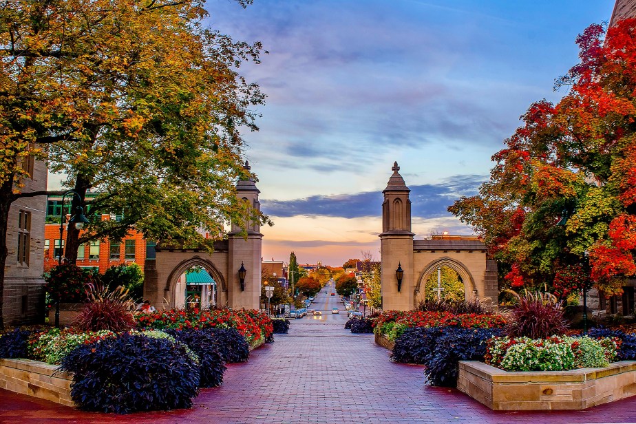 Trendy Bloomington Indiana is the ultimate fall  destination