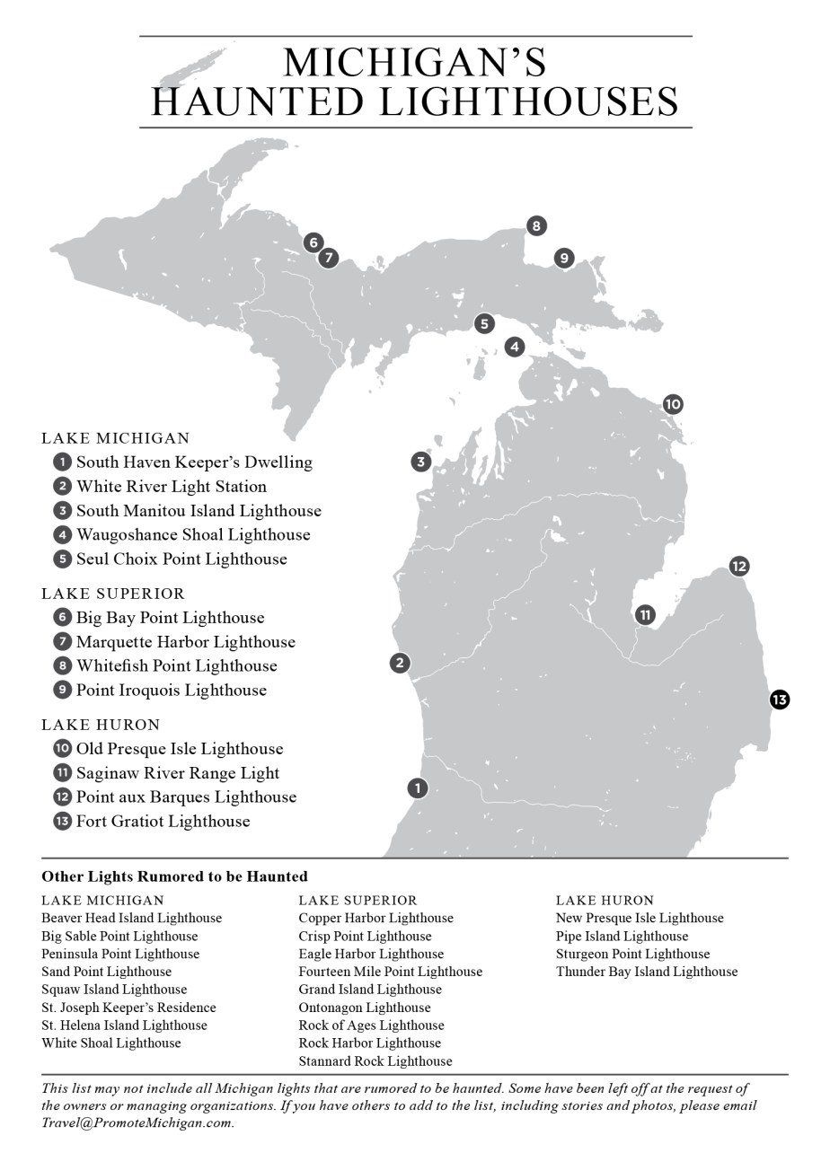 Haunted Lighthouses: Scary Tales of the Great Lakes