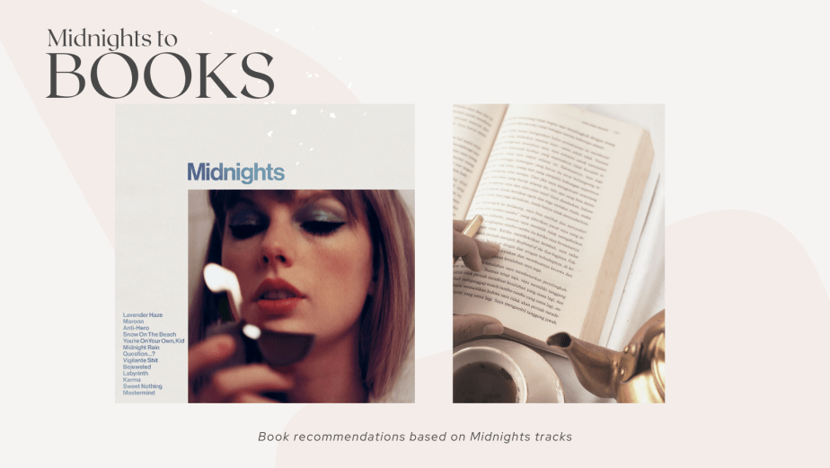 The best book and song pairings from Taylor Swift’s new album, “Midnights”