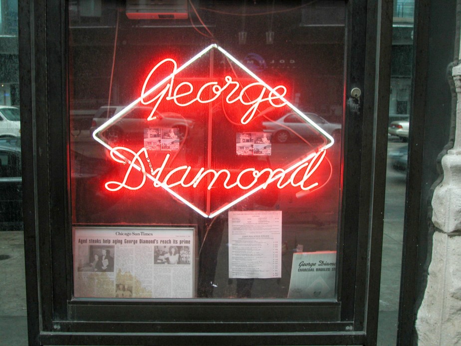 Lost Chicagoland Classics: George Diamond Steak House Redux
