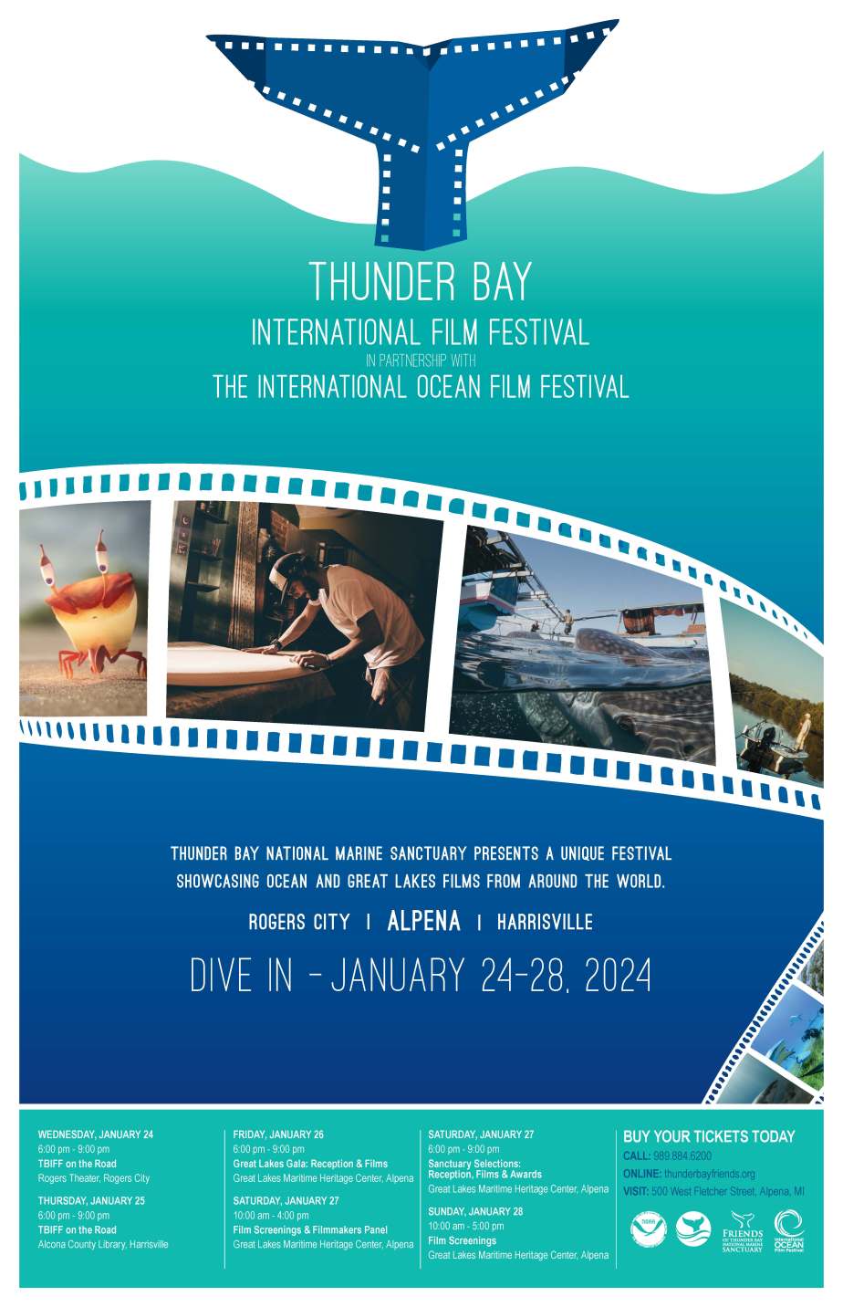 12th Annual Thunder Bay International Film Festival: Celebrating Our Ocean &  Great Lakes