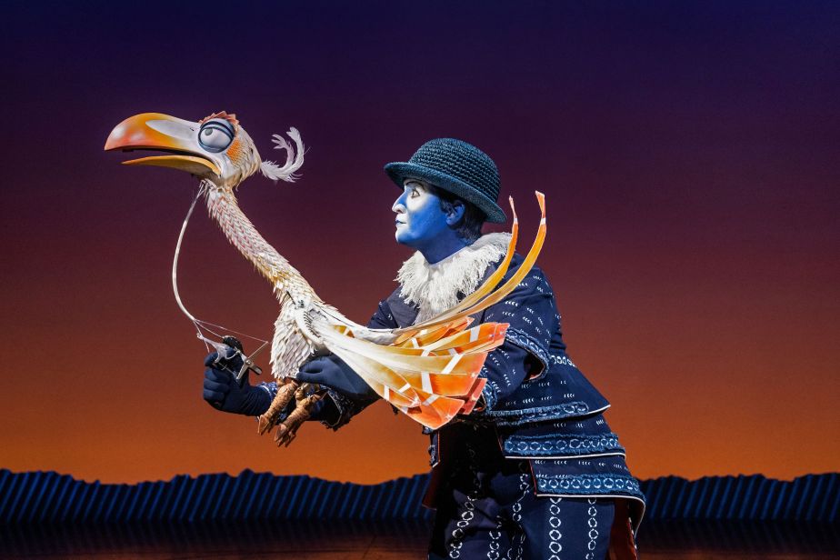 Puppetry reigns in Disney’s The Lion King
